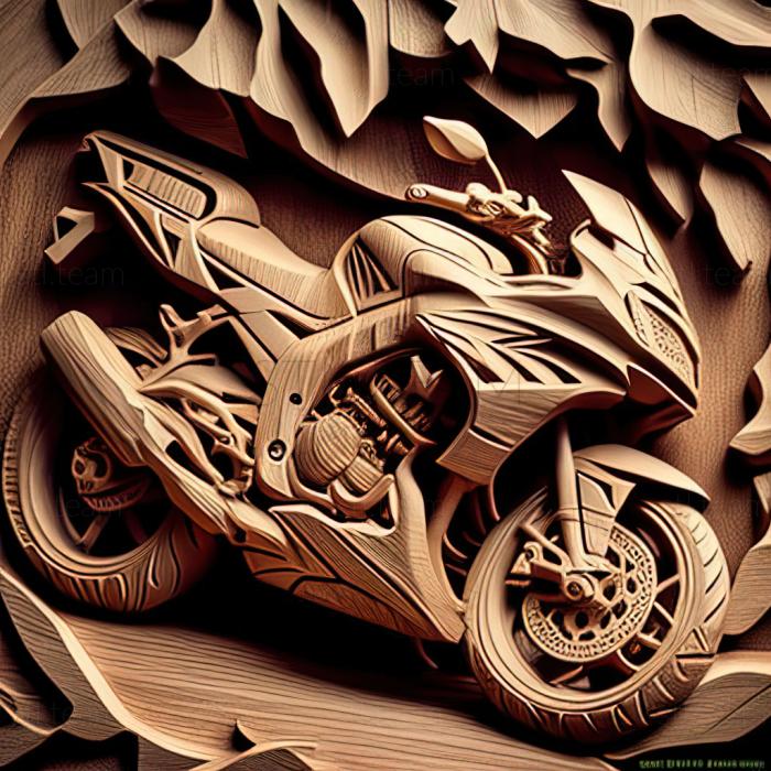 3D модель Kawasaki Versys 1000 2010 (STL)